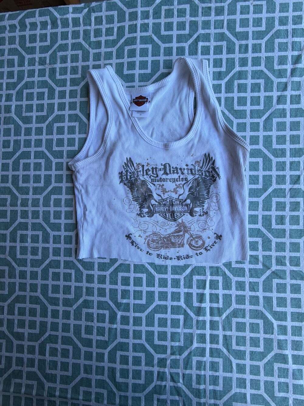 Harley-Davidson Women's Ribbed Tank Top Size M